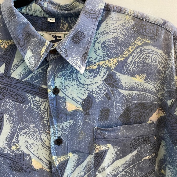 RobRoy Vintage Button Down Short Sleeve Shirt - Picture 2 of 3